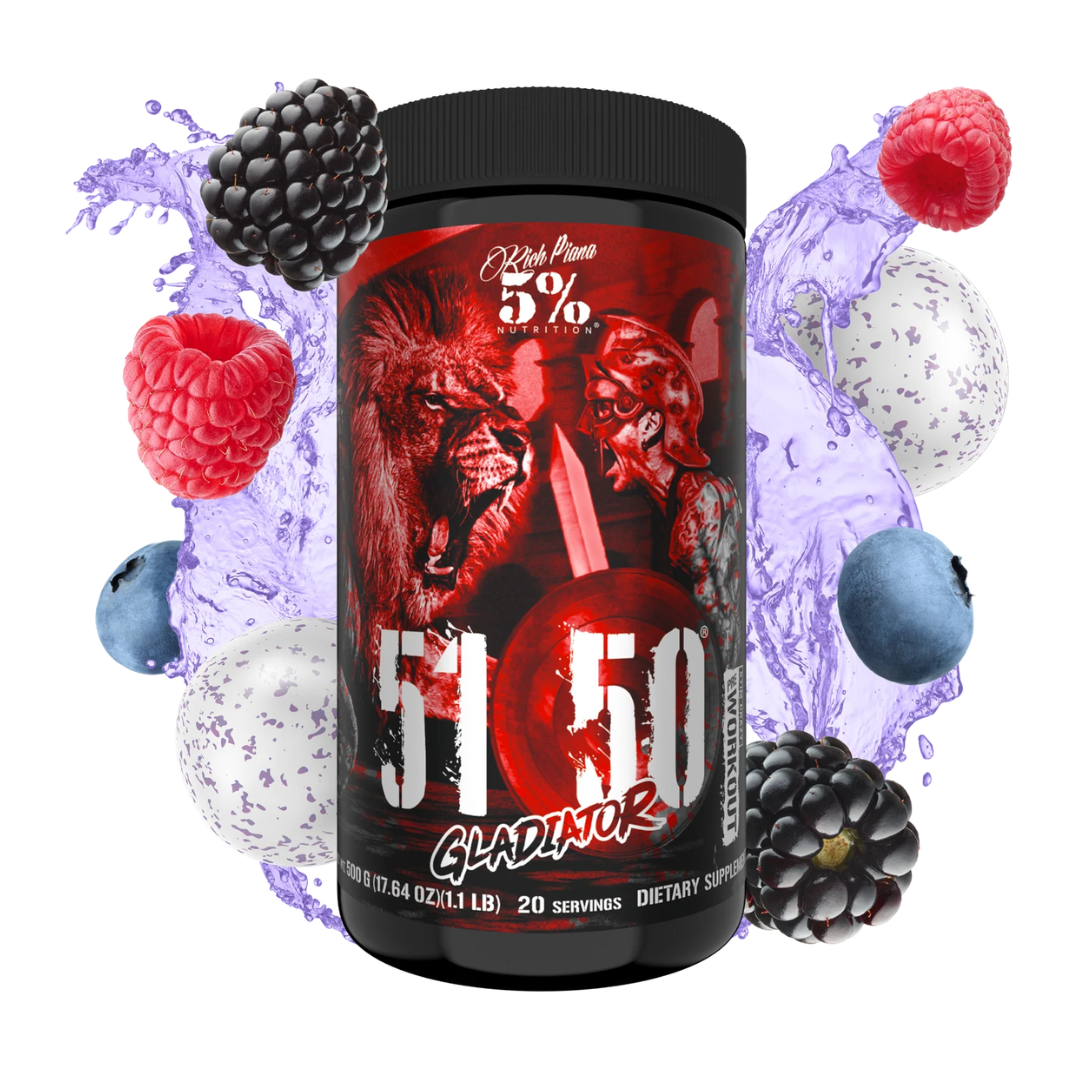 5% Nutrition Rich Piana 5150 Gladiator Edition High Stimulant Pre-Workout