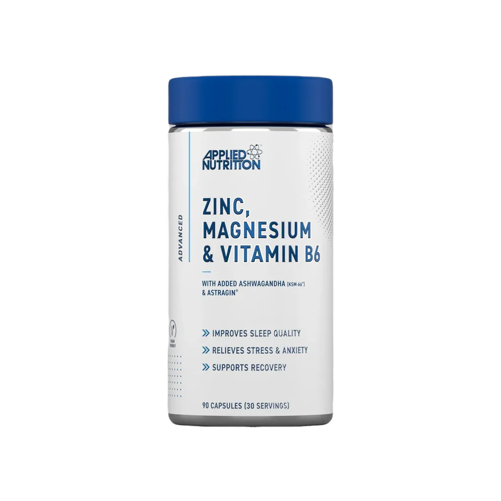 Applied Nutrition Zinc, Magnesium & Vitamin B6 Capsules With Ashwagandha (ZMA)
