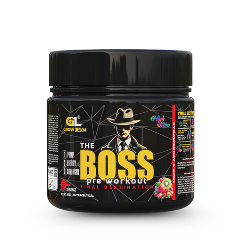 GrowLabz The BOSS Pre-workout | Final Destination – 60 Servings