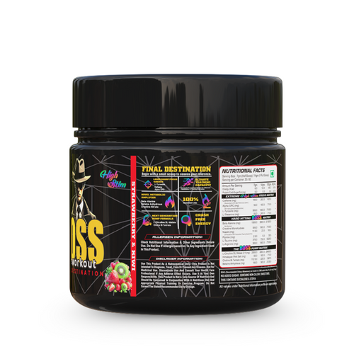 GrowLabz The BOSS Pre-workout | Final Destination – 60 Servings secondary image