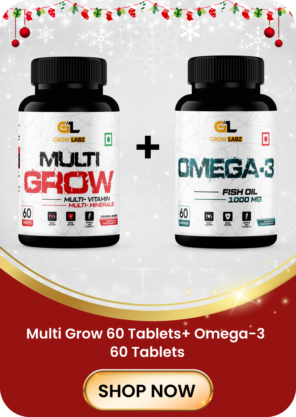 Multi Grow and Omega 3