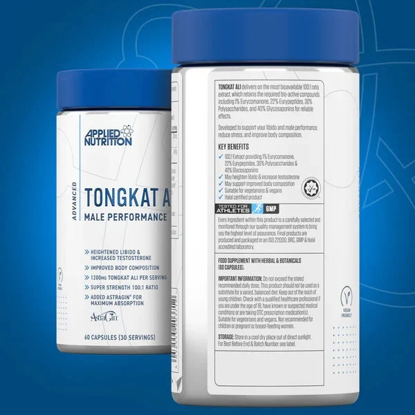 Applied Nutrition Tongkat Ali Long Jack Testosterone Supplement 1200mg