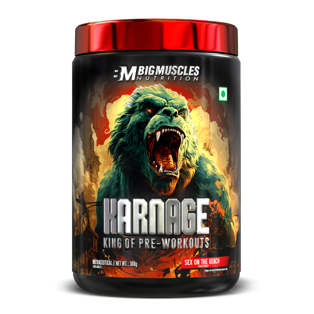 Bigmuscles Nutrition Karnage Pre-Workout | Sex On The Beach | - Fit Fuel  Nutrition